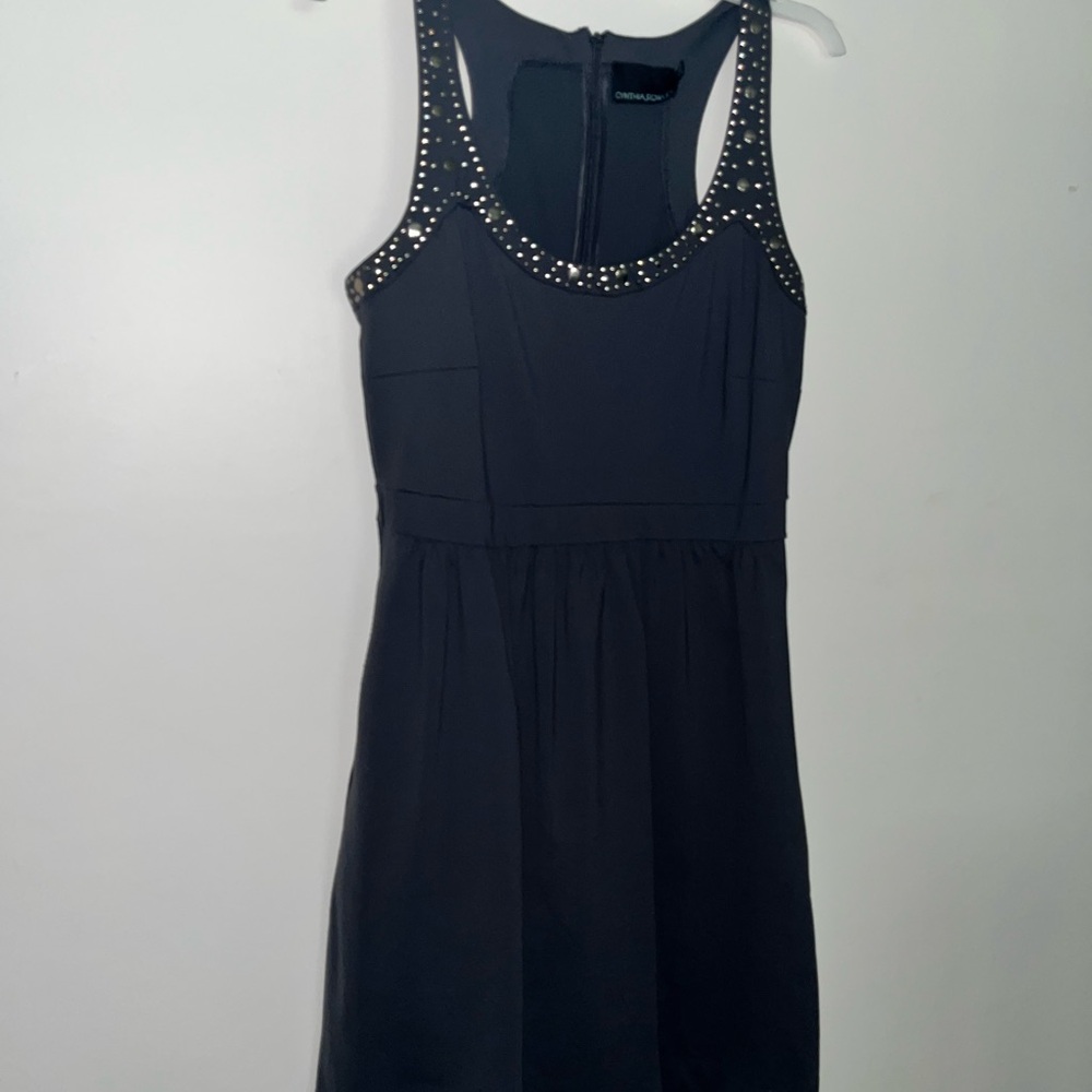 Cynthia Rowley Studded Cocktail Dress